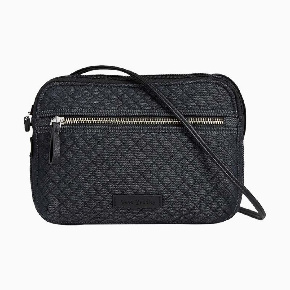 Vera Bradley RFID Iconic little crossbody Denim